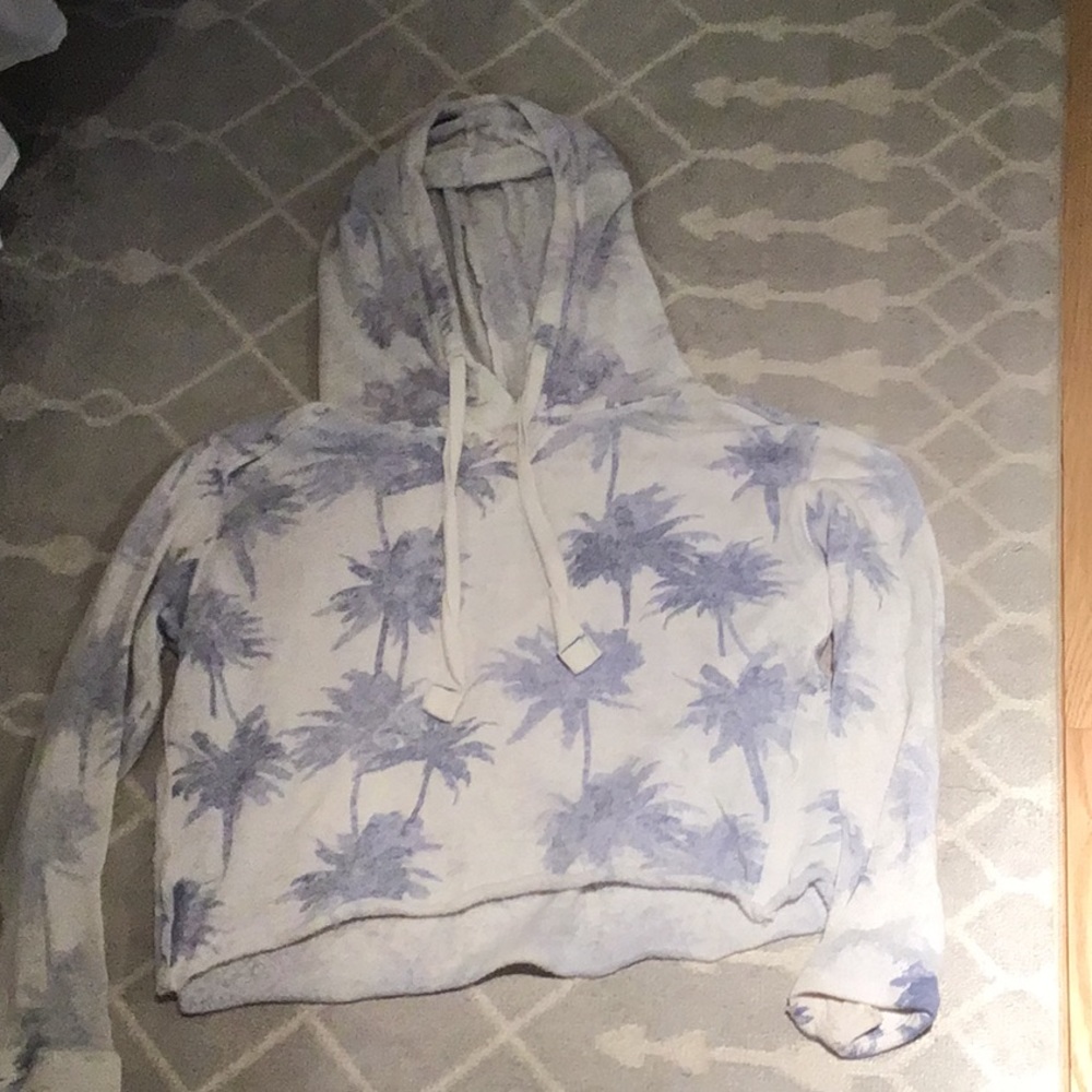 Kids Palm Tree Print Hoodie